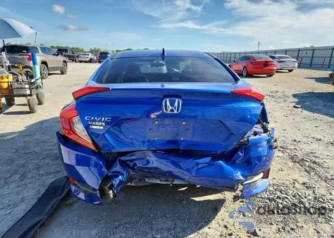 2018 Honda Civic Ex from USA, damaged, VIN 2HGFC2F76JH590740